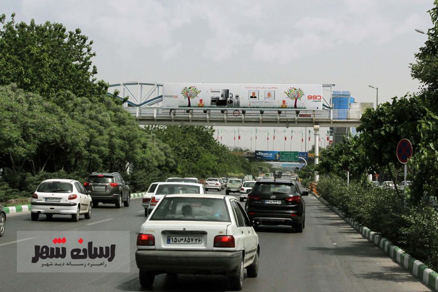 بلوار وکیل آباد، سامانیه، به سمت میدان آزادی